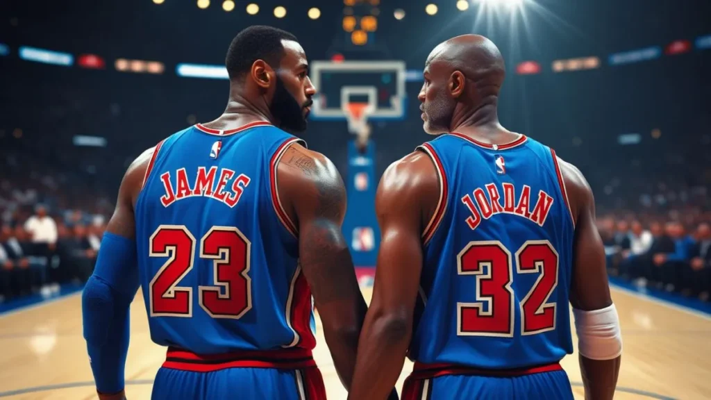 Perfect NBA Team, Lebron with jordan